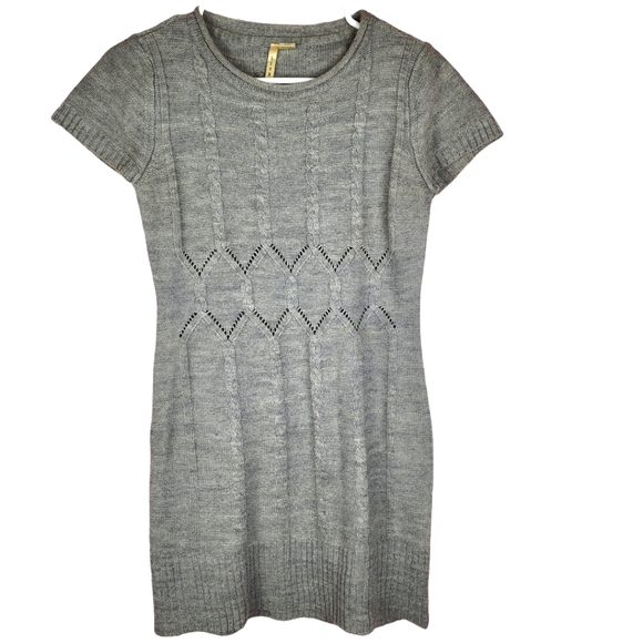 Knit Sweater dress mini-dress - Picture 1 of 4